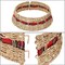 Farmhouse Christmas Tree Collar 12.6 Inch, Rustic Holiday Decoration, Natural Woven, Base Cover for Mini Christmas Tree